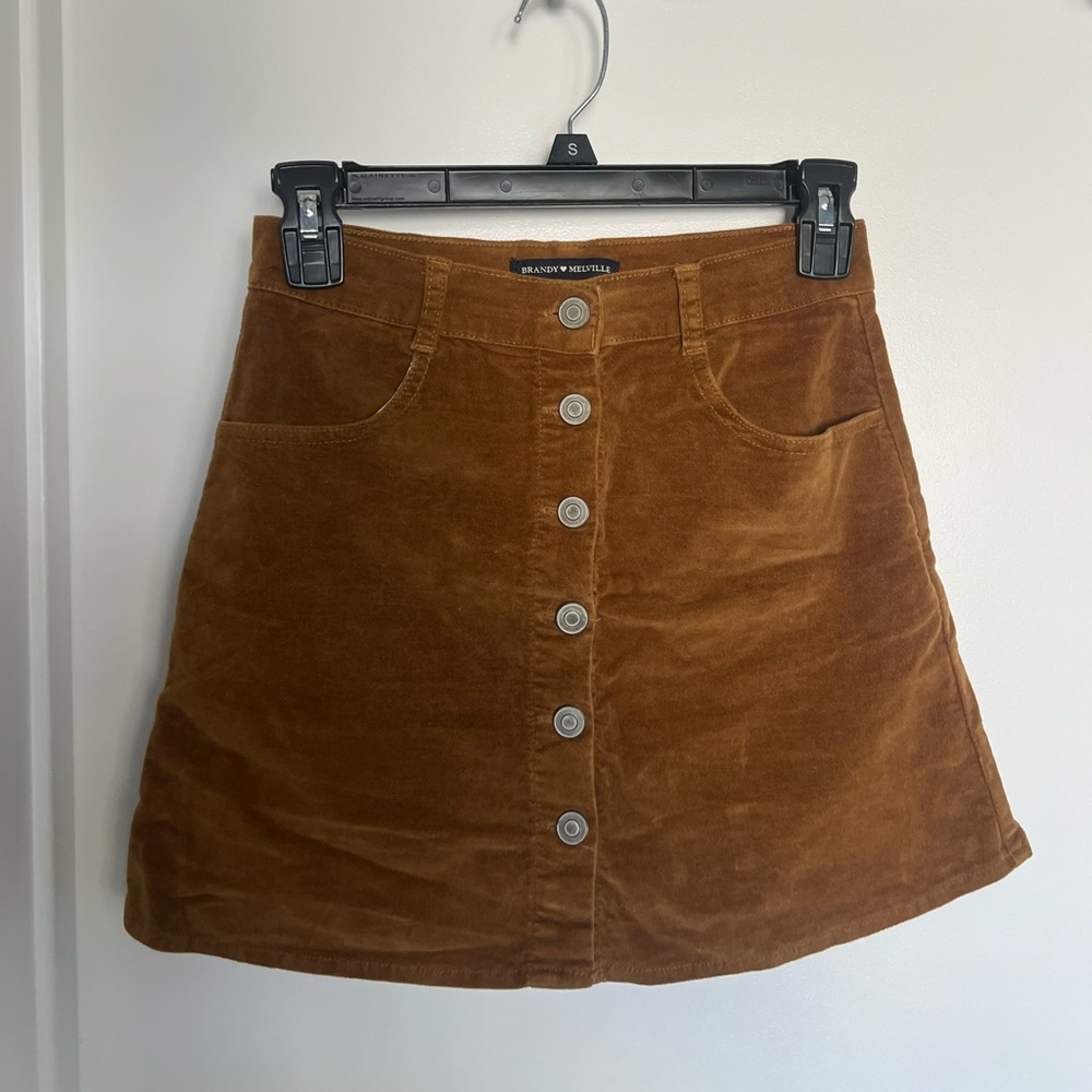 Brandy Melville button up skirt size S